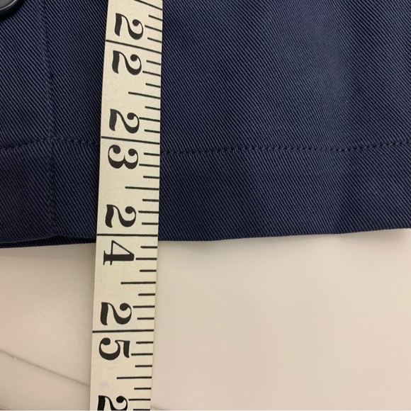 Laurie Felt Belted Utility Jacket with Contrast
Print Detai Indigo Sz 8 - Picture 11 of 12